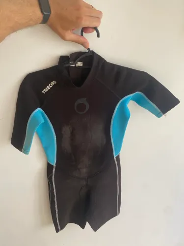 Roupa neoprene - Short Jhon infantil até 11 anos 