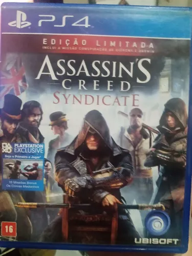 ASSASSINS CREED SYNDICATE EDIÇÃO LIMITADA 