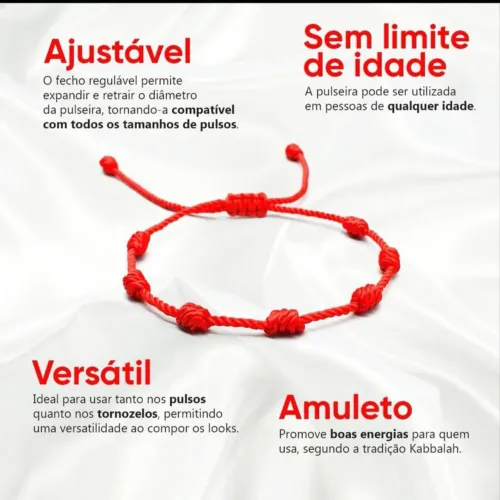 Pulseira 7 nós