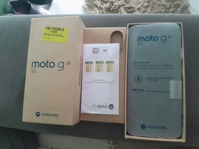 CELULAR MOTO G35 NOVO 5G NFC RESISTENTE A CHUVA 