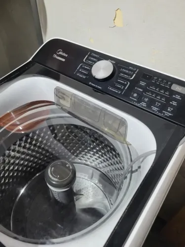 Máquina de Lavar Midea 13kg Automática - Cesto Inox
