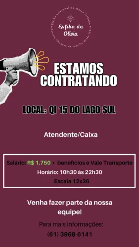 Atendente/Caixa