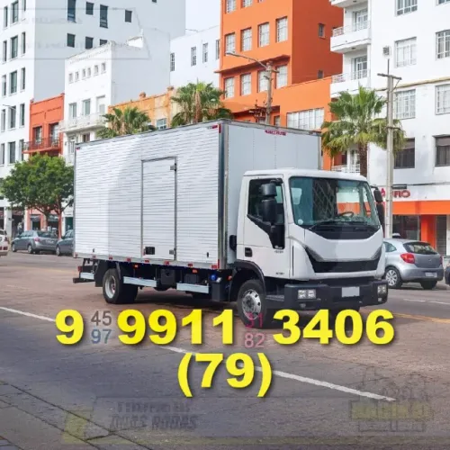 Frete em caminhão baú para Soledade, Coroa do Meio e Centro com preço justo!