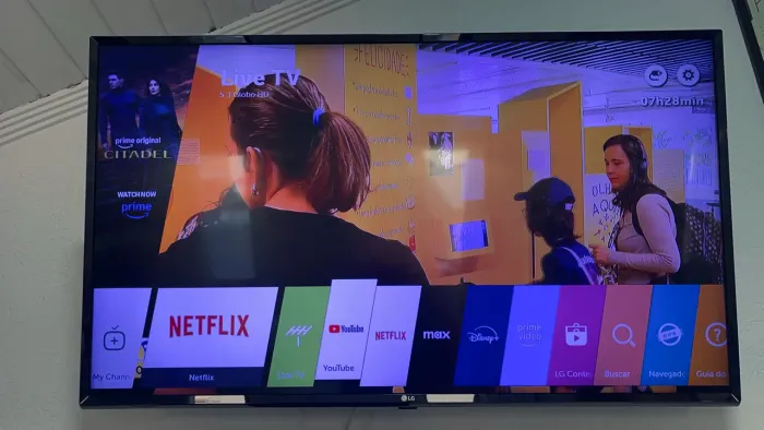 Televisão Smart 43 LG com Controle Original