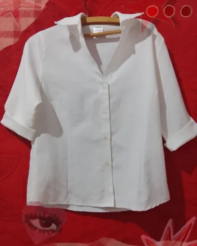Camisa social branca