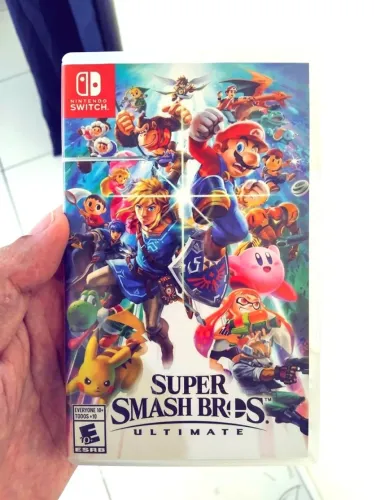 Jogo Super Smach Bros Ultimate Nintendo Swich mídia física