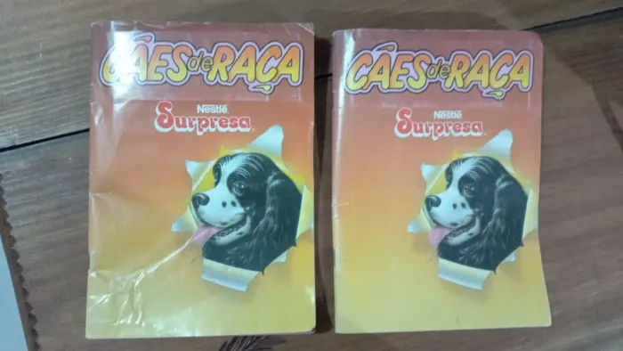 ULTIMOS 2 álbuns de figurinhas do Chocolate Surpresa