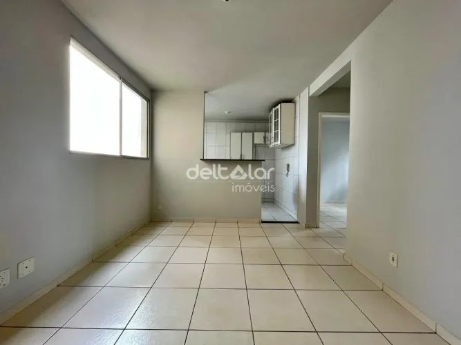 Apartamento para locação com 2 quartos e uma vaga coberta, São João Batista, Belo Horizont