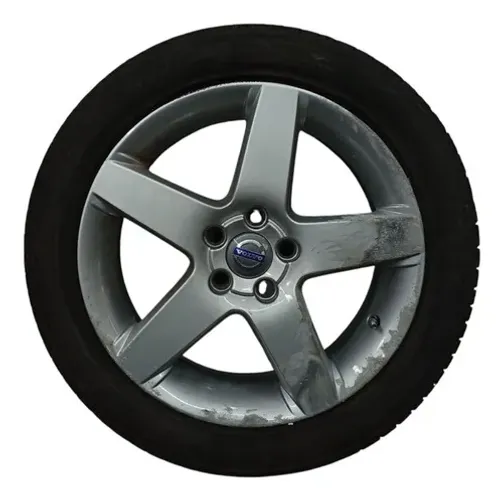 Roda Aro 17 Volvo C30 2011 2012 Detalhe Branco Sem Pneu