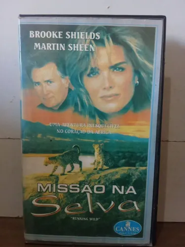 vhs filme missão na selva (dublado)