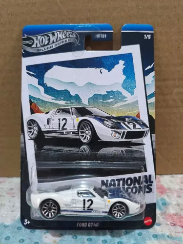 Hot Wheels Silver Series FORD GT40
