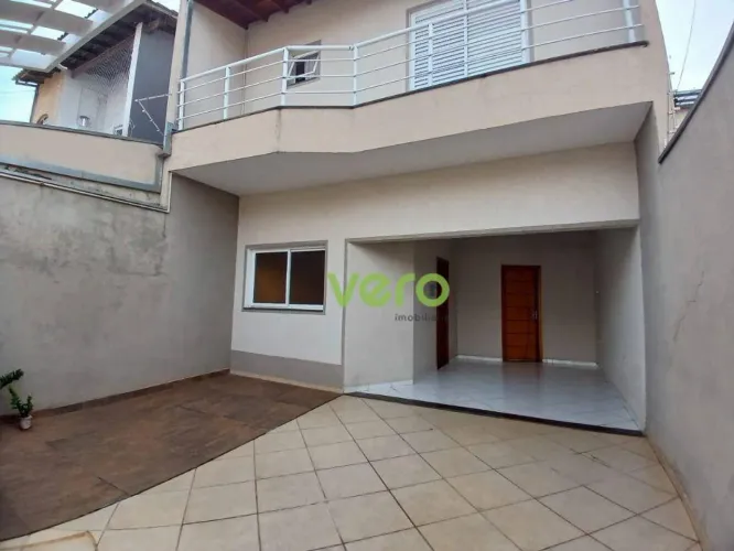 Casa com 3 dormitórios para alugar, 146 m² por R$ 3.071/mês - Campo Verde - Americana/SP