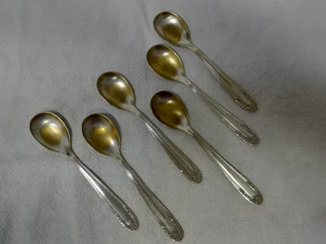 Conjunto 6 Colheres Bel Prata - Vintage
