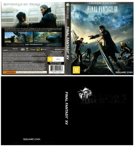 Midia Fisica Xbox One Final Fantasy XV edição DAY ONE ORIGINAL