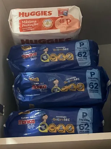 Fraldas descartáveis
