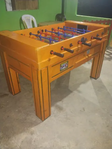 MESA DE TOTÓ COM GAVETA