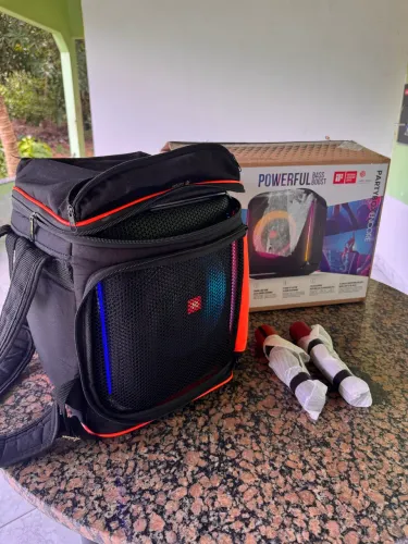 Jbl encore completa + Microfone + Bolsa Aceito Cartão de crédito 