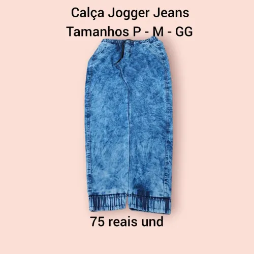 Calça Jogger Jeans