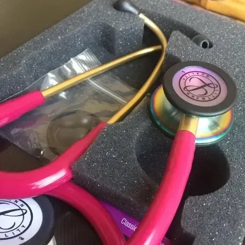 Estetoscópio Littmann Classic Iii Framboesa Rainbow 5806