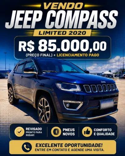 Jeep Compass Limited 2.0 4X2 Flex 16V Aut. 2020