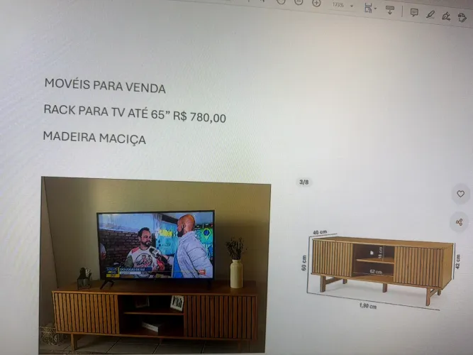 Rack para tv