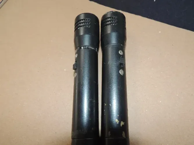 Par de Microfone Vintage Le Son MP-66 Cardióide  - Funcionando Perfeitamente