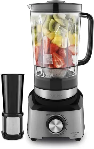 Liquidificador Plq1350 Inox Turbo 220v - Novo, lacrado com garantia e NF