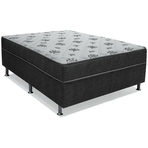 Quarto cama colchão Box casal Ortobom molas