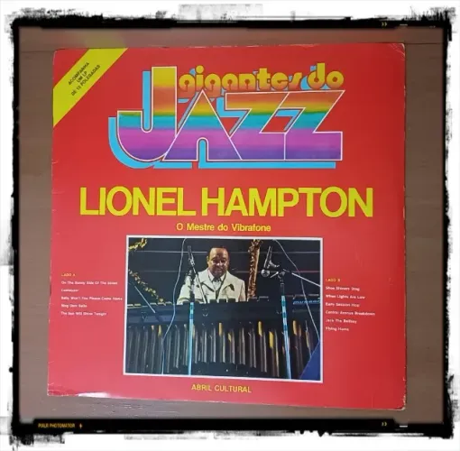 LP Vinil: Gigantes do Jazz - Lionel Hampton - O Mestre Do Vibrafone