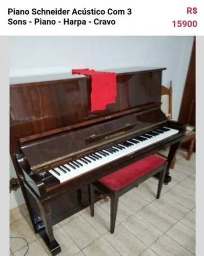 piano antigo