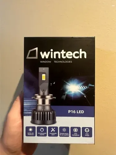 Par de lâmpadas automotivas Ultra Led Wintech 20.000 lumens 130W 6000k 6 meses de garantia