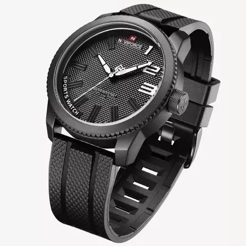 [NOVO] Relógio Naviforce NF9202T Preto Masculino - Robusto com Resistência 3Bar e Caixa 46
