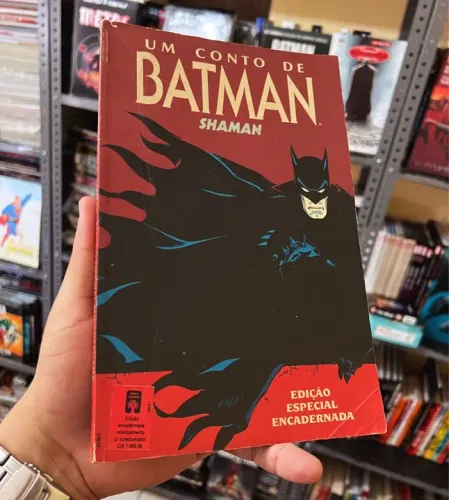 Batman shaman um conto de batman Edição Encadernada de 1991.