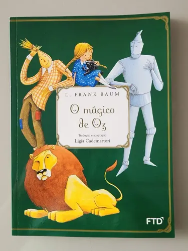 Livro bem conservado: O Mágico de Oz