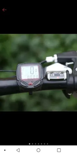 0Velocímetro à Prova D'água Digital com Ciclo computador Medidor de Velocidade mt039