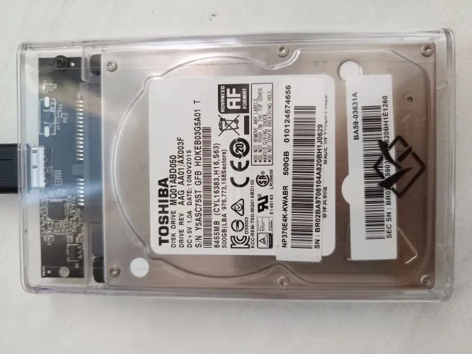 HD Externo Toshiba 500GB