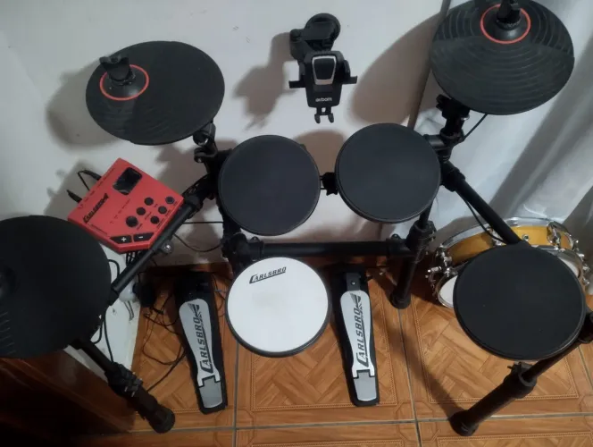 Bateria eletrônica carlsbro 