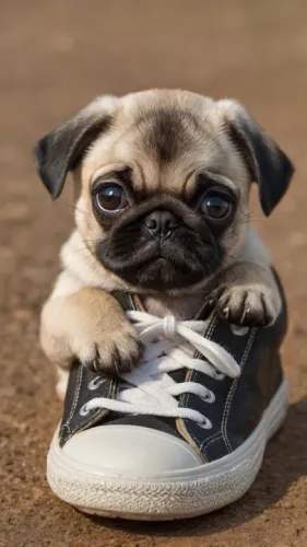 Filhotes de pug un companheiro de quatro patas 