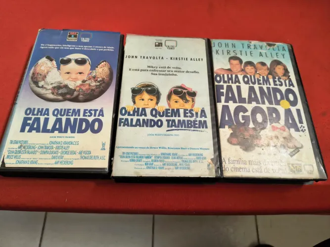 Kit Olha Quem Está Falando - 3 Fitas VHS