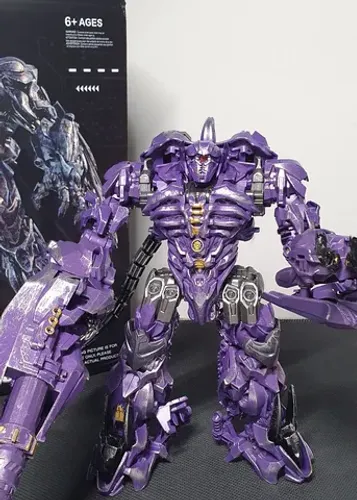 Transformers Shockwave 18cm pintura metalizada 