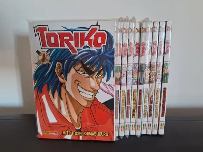 Mangá Toriko - Volumes 1 ao 10 - Editora Panini