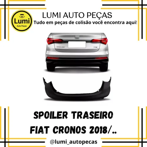 Spoiler Traseiro Fiat Cronos 18/? - Novo
