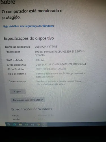 kit placa mae ddr3 afox cpu 3250 com 8 de ram