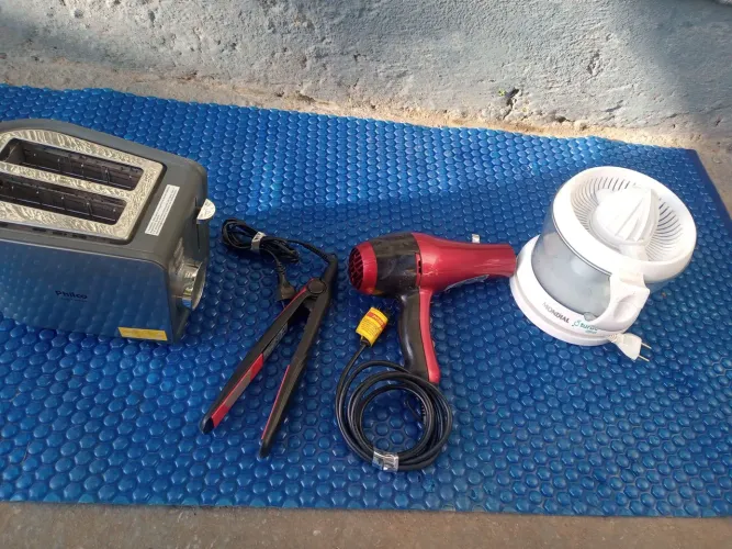 Kit de Eletrodomésticos para Cabelo e Cozinha