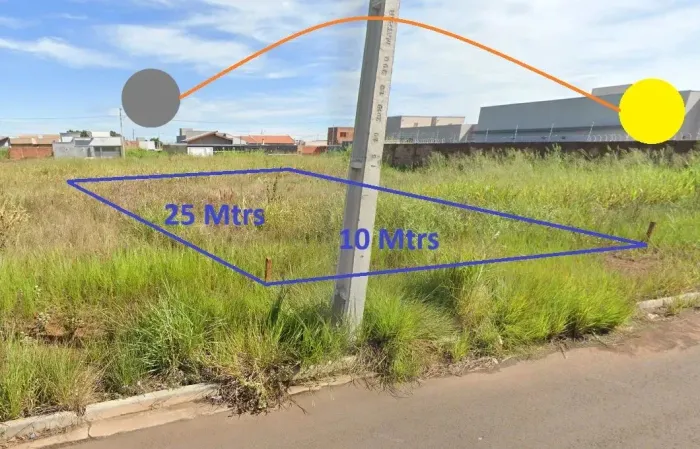 Terreno no Bairro Residencial Figueiras do Parque