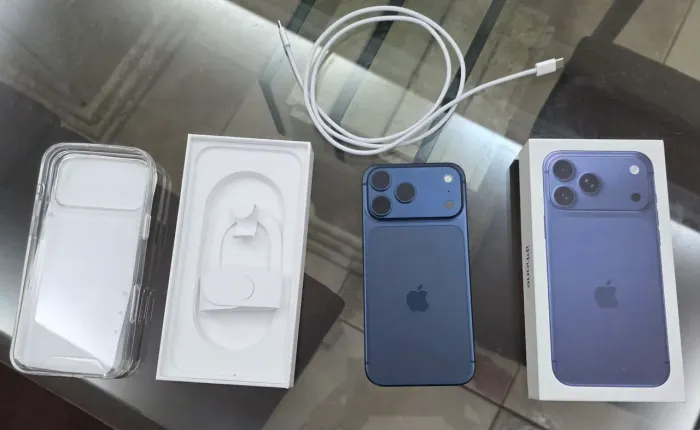 Iphone 17 Pro Max 256GB Azul Novo<br>Intenso