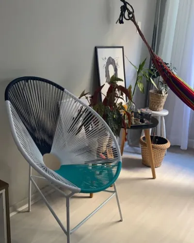 POLTRONA ACAPULCO DE CORDA NÁUTICA PARA PISCINA