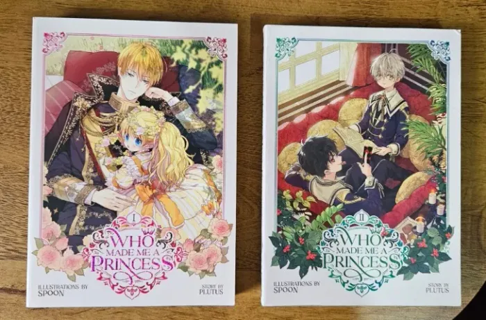 [INGLÊS] Who Made Me a Princess Vol. 1 e 2