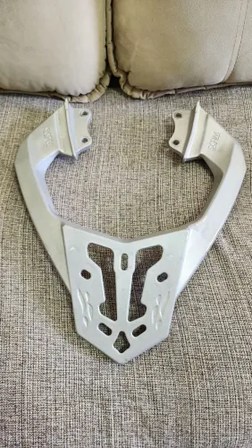 Suporte Traseiro para Moto - Prata (Scan) para FAZER 250