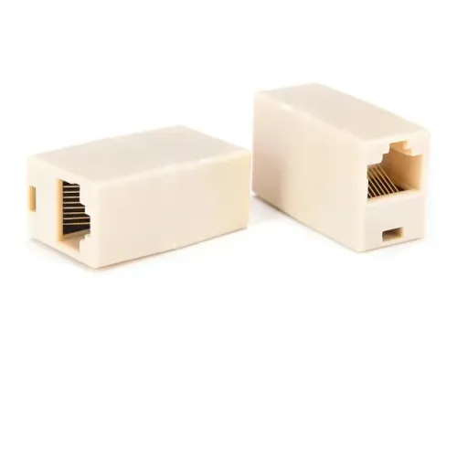 Emenda Rj45 (adaptador) Fêmea X Fêmea Para Cabo Rede